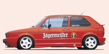 Rieger Seitenschweller Set für VW Golf 1 ohne Radlaufaussparung inkl. Cabrio Y 00009035