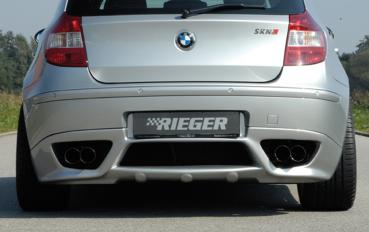 Rieger Heckschürzenansatz für BMW 1er E87 ohne M-Technik 09/2004-08/2009 (bis Facelift) K 00035019