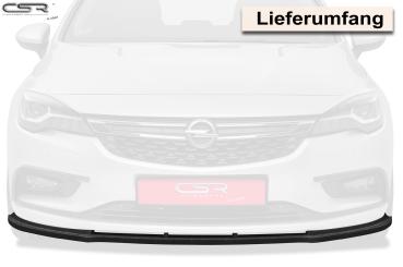CSR Cup-Spoilerlippe mit ABE für Opel Astra K CSL180-G schwarz glänzend