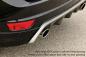 Preview: Rieger Heckschürzenansatz für Ford Focus 2 ABS schwarz matt (Lackierung erforderlich) Y 00034168