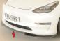 Preview: Rieger Spoilerschwert für originale Frontschürze für Tesla Model 3 (06/2018–09/2023, alle Modelle inkl. Performance) – ABS, inkl. ABE