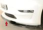 Preview: Rieger Spoilerschwert für originale Frontschürze für Tesla Model 3 (06/2018–09/2023, alle Modelle inkl. Performance) – ABS schwarz glänzend, inkl. ABE