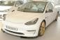 Preview: Rieger Spoilerschwert für originale Frontschürze für Tesla Model 3 (06/2018–09/2023, alle Modelle inkl. Performance) – ABS schwarz glänzend, inkl. ABE