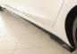 Preview: Rieger Seitenschwelleransatz links für originale Seitenschweller für Tesla Model 3 (06/2018–09/2023 bis Facelift, ab 10/2023 Facelift, alle Modelle inkl. Performance) – ABS schwarz glänzend, inkl. Gutachten
