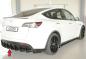 Preview: Rieger Heckeinsatz für originale Heckschürze für Tesla Model Y (ab 03/2020, alle Modelle inkl. Performance, mit Anhängekupplung) – ABS schwarz glänzend, inkl. Gutachten