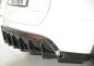 Preview: Rieger Heckeinsatz für originale Heckschürze für Tesla Model Y (ab 03/2020, alle Modelle inkl. Performance, mit Anhängekupplung) – ABS schwarz glänzend, inkl. Gutachten