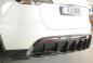 Preview: Rieger Heckeinsatz für originale Heckschürze für Tesla Model Y (ab 03/2020, alle Modelle inkl. Performance, mit Anhängekupplung) – ABS schwarz glänzend, inkl. Gutachten