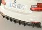 Preview: Rieger Heckeinsatz für BMW 2er F22/ F23 (1C) Glossy schwarz glänzend Y 00088426