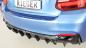 Preview: Rieger Heckeinsatz für BMW 2er F22/ F23 (1C) Glossy schwarz glänzend Y 00088427