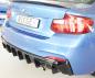 Preview: Rieger Heckeinsatz für BMW 2er F22/ F23 (1C) Glossy schwarz glänzend Y 00088427