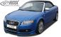 Preview: RDX Frontspoilerlippe VARIO-X für AUDI A4 B7 8H Cabrio 2005+ / S4 Cabrio 2005+ (S-Line- bzw. S4-Frontstoßstange) Frontlippe Front Ansatz Vorne Spoilerlippe