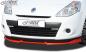 Preview: RDX Frontspoilerlippe VARIO-X für RENAULT Clio 3 Phase 2 (nicht RS) Frontlippe Front Ansatz Vorne Spoilerlippe