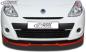 Preview: RDX Frontspoilerlippe VARIO-X für RENAULT Clio 3 Phase 2 (nicht RS) Frontlippe Front Ansatz Vorne Spoilerlippe