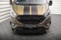Preview: Maxton Design Front Ansatz V.2 für Ford Transit Custom Mk1 Facelift / Tourneo Custom Mk1 Facelift schwarz Hochglanz