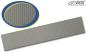 Preview: RDX Alugitter silber 150 x 30 cm Racegitter Gitter