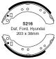 Preview: EBC Bremsbacken – Hinten für Ford Capri 3 GECP – 5216