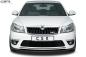 Preview: CSR Frontspoiler | Cup-Spoilerlippe mit ABE für Skoda Octavia II (1Z) RS CSL001-L schwarz matt (Lackierung erforderlich)