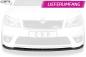 Preview: CSR Frontspoiler | Cup-Spoilerlippe mit ABE für Skoda Octavia II (1Z) RS CSL001-L schwarz matt (Lackierung erforderlich)