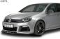 Preview: CSR Frontspoiler | Cup-Spoilerlippe mit ABE für VW Golf 6 R CSL002-S schwarz matt strukturiert (keine Lackierung erforderlich)