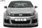 Preview: CSR Frontspoiler | Cup-Spoilerlippe mit ABE für VW Golf 6 R CSL002-S schwarz matt strukturiert (keine Lackierung erforderlich)