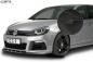 Preview: CSR Frontspoiler | Cup-Spoilerlippe mit ABE für VW Golf 6 R CSL002-M Carbon Look matt strukturiert (keine Lackierung erforderlich)