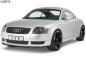 Preview: CSR Frontspoiler | Cup-Spoilerlippe mit ABE für Audi TT 8N CSL011-M Carbon Look matt strukturiert (keine Lackierung erforderlich)