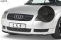 Preview: CSR Frontspoiler | Cup-Spoilerlippe mit ABE für Audi TT 8N CSL011-M Carbon Look matt strukturiert (keine Lackierung erforderlich)