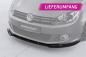 Preview: CSR Frontspoiler | Cup-Spoilerlippe mit ABE für VW Golf 6 CSL035-S schwarz matt strukturiert (keine Lackierung erforderlich)
