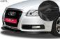 Preview: CSR Frontspoiler | Cup-Spoilerlippe mit ABE für Audi A6 4F S-Line CSL106-G Glossy schwarz Hochglanz (keine Lackierung erforderlich)