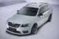 Preview: CSR Frontspoiler | Cup-Spoilerlippe mit ABE für Skoda Octavia 3 (Typ 5E) RS CSL150-L schwarz matt (Lackierung erforderlich)