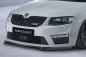 Preview: CSR Frontspoiler | Cup-Spoilerlippe mit ABE für Skoda Octavia 3 (Typ 5E) RS CSL150-L schwarz matt (Lackierung erforderlich)