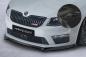 Preview: CSR Frontspoiler | Cup-Spoilerlippe mit ABE für Skoda Octavia 3 (Typ 5E) RS CSL150-G Glossy schwarz Hochglanz (keine Lackierung erforderlich)
