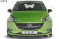 Preview: CSR Frontspoiler | Cup-Spoilerlippe mit ABE für Opel Corsa E OPC-Line CSR-CSL154-L schwarz matt (Lackierung erforderlich)