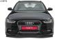 Preview: CSR Frontspoiler | Cup-Spoilerlippe mit ABE für Audi A4 B8 CSL176-L Lackierung erforderlich (schwarz matt)