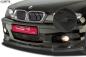 Preview: CSR Frontspoiler | Cup-Spoilerlippe mit ABE für BMW 3er E46 CSL185-M Carbon Look matt strukturiert (keine Lackierung erforderlich)