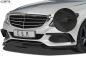 Preview: CSR Frontspoiler | Cup-Spoilerlippe mit ABE für Mercedes-Benz C-Klasse 205 CSL227-M Carbon Look matt strukturiert (keine Lackierung erforderlich)