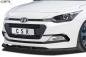 Preview: CSR Frontspoiler | Cup-Spoilerlippe mit ABE für Hyundai I20 GB CSL313-S schwarz matt strukturiert (keine Lackierung erforderlich)