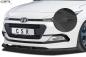 Preview: CSR Frontspoiler | Cup-Spoilerlippe mit ABE für Hyundai I20 GB CSL313-L schwarz matt (Lackierung erforderlich)