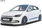 Preview: CSR Frontspoiler | Cup-Spoilerlippe mit ABE für Hyundai I20 GB CSL313-L schwarz matt (Lackierung erforderlich)