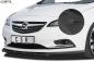 Preview: CSR Frontspoiler | Cup-Spoilerlippe mit ABE für Opel Cascada CSL314-L schwarz matt (Lackierung erforderlich)