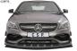Preview: CSR Frontspoiler | Cup-Spoilerlippe mit ABE für Mercedes-Benz CLA 45 AMG / A 45 AMG CSL315-S Strukturiert schwarz matt (keine Lackierung erforderlich)