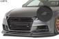 Preview: CSR Frontspoiler | Cup-Spoilerlippe mit ABE für Audi TTS FV/8S CSL320-S schwarz matt strukturiert (keine Lackierung erforderlich)