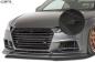 Preview: CSR Frontspoiler | Cup-Spoilerlippe mit ABE für Audi TTS FV/8S CSL320-M Carbon Look matt strukturiert (keine Lackierung erforderlich)