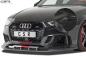 Preview: CSR Frontspoiler | Cup-Spoilerlippe mit ABE für Audi RS3 8V CSL322-C Carbon Look Hochglanz (keine Lackierung erforderlich)
