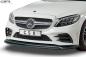 Preview: CSR Frontspoiler | Cup-Spoilerlippe mit ABE für Mercedes-Benz C43 AMG 205 CSL323-G Glossy schwarz Hochglanz (keine Lackierung erforderlich)