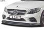 Preview: CSR Frontspoiler | Cup-Spoilerlippe mit ABE für Mercedes-Benz C43 AMG 205 CSL323-C Carbon Look Hochglanz (keine Lackierung erforderlich)