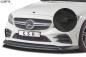 Preview: CSR Frontspoiler | Cup-Spoilerlippe mit ABE für Mercedes-Benz C43 AMG 205 CSL323-M Carbon Look matt strukturiert (keine Lackierung erforderlich)