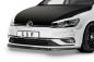 Preview: CSR Frontspoiler | Cup-Spoilerlippe mit ABE für VW Golf 7 CSL324-S Strukturiert schwarz matt (keine Lackierung erforderlich)