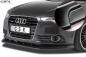Preview: CSR Frontspoiler | Cup-Spoilerlippe mit ABE für Audi A6 C7 4G CSL325-L schwarz matt (Lackierung erforderlich)