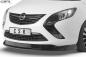 Preview: CSR Frontspoiler | Cup-Spoilerlippe mit ABE für Opel Zafira C CSL326-G Glossy schwarz Hochglanz (keine Lackierung erforderlich)